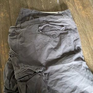 Grey True Nation cargo shorts size 60
